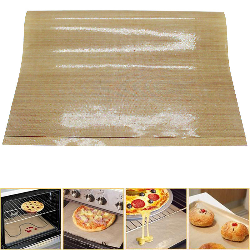 Heat Press Teflon Sheet - Double-side Glossy Pastry Sheet Non-stick Pastry