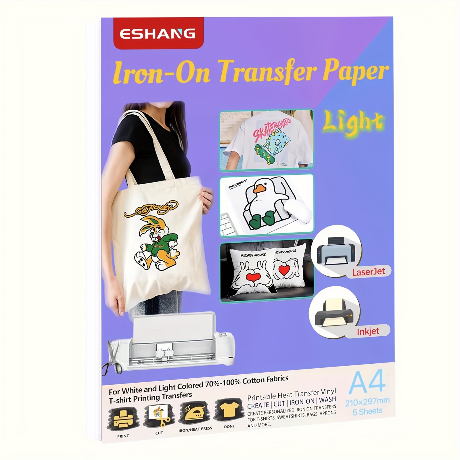 Commercial Vinyl Printing - A4 Size Heat Transfer Paper For