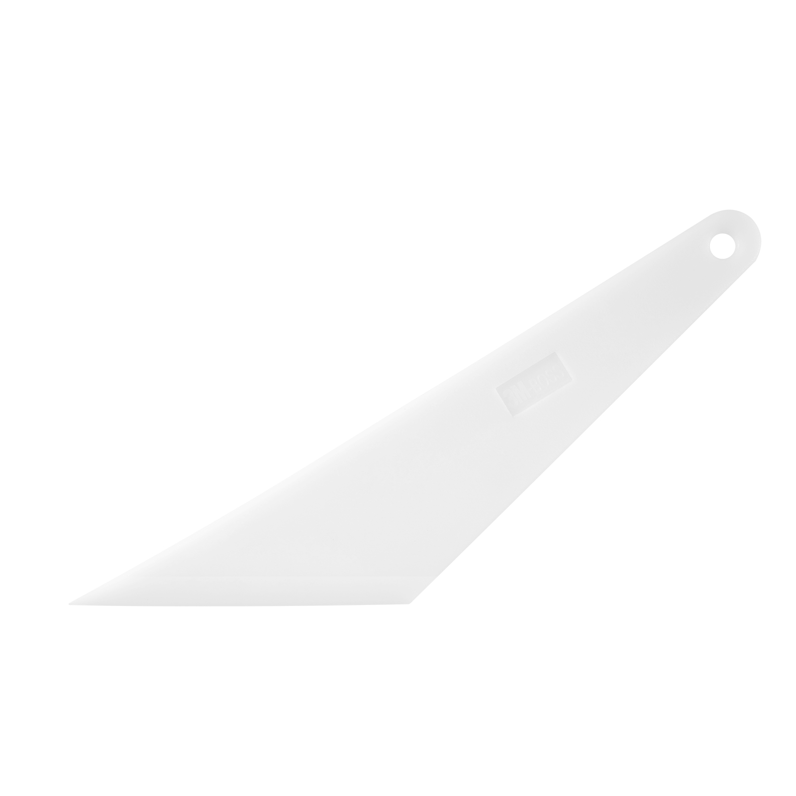 White Toner Transfer Paper - White Triangle Plastic Scraper Anti Scratch