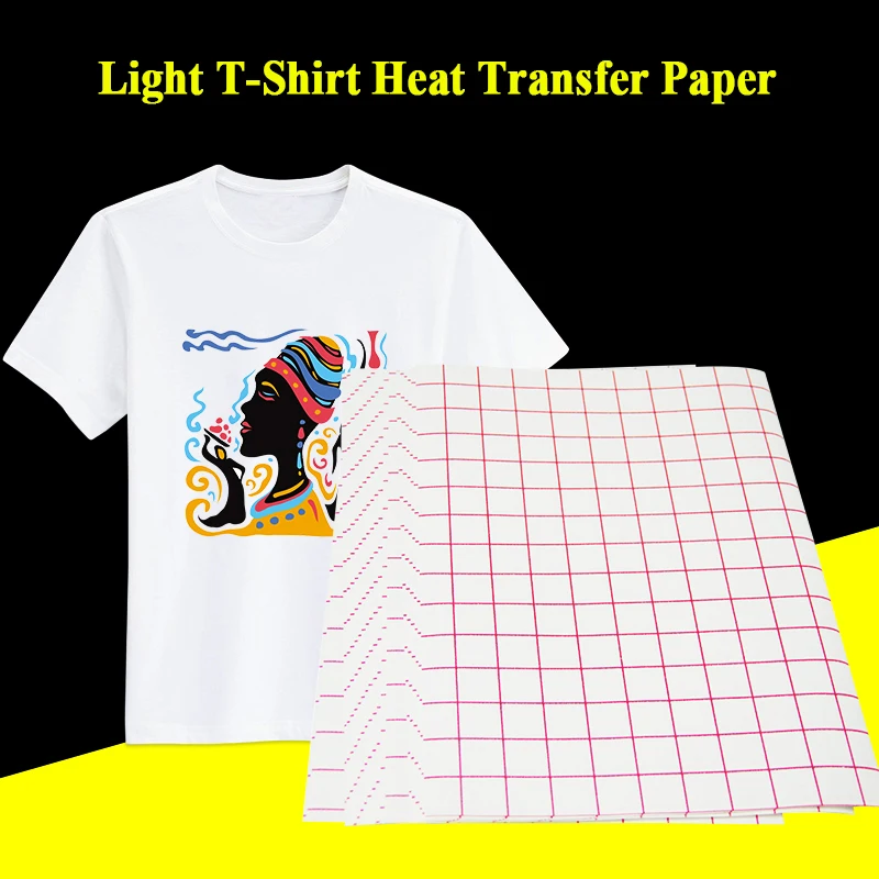10 Sheets Inkjet Heat Transfer - White Toner Transfer Paper 评论和价格