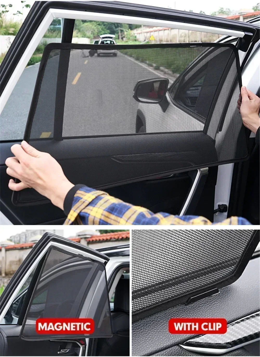 Custom Magnetic Car Window Sun - Screen Printing Frame Mesh 评论和价格