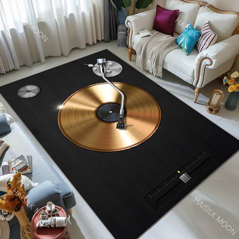 Golden vinyl record turntable  - Commercial Vinyl Printing Machine 评论和价格