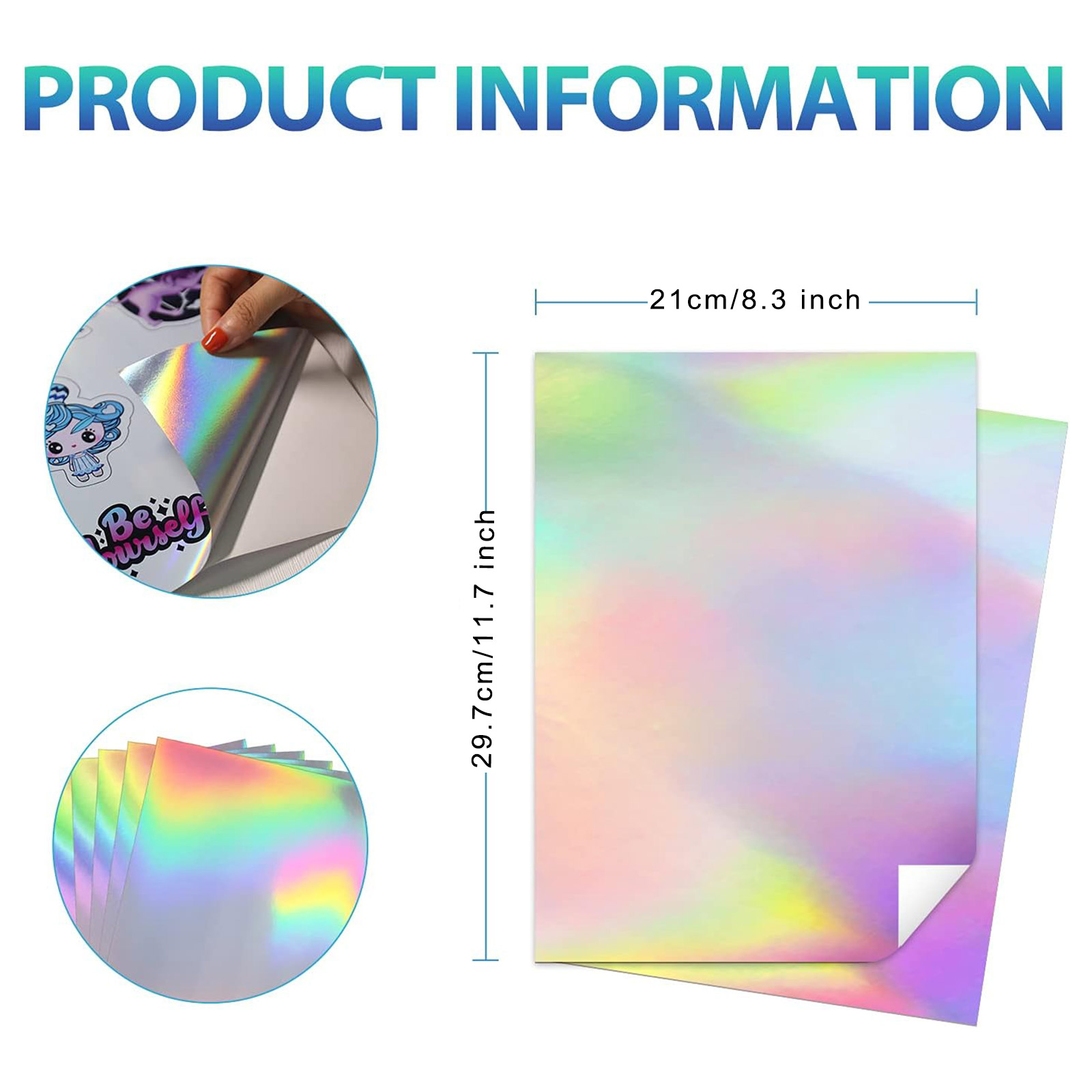10sheets A4 Holographic Printa - Commercial Vinyl Printing 评论和价格