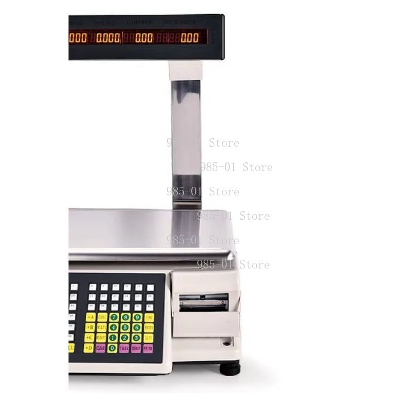 Electronic Scale with Adhesive - Commercial Label Printing Machine 评论和价格