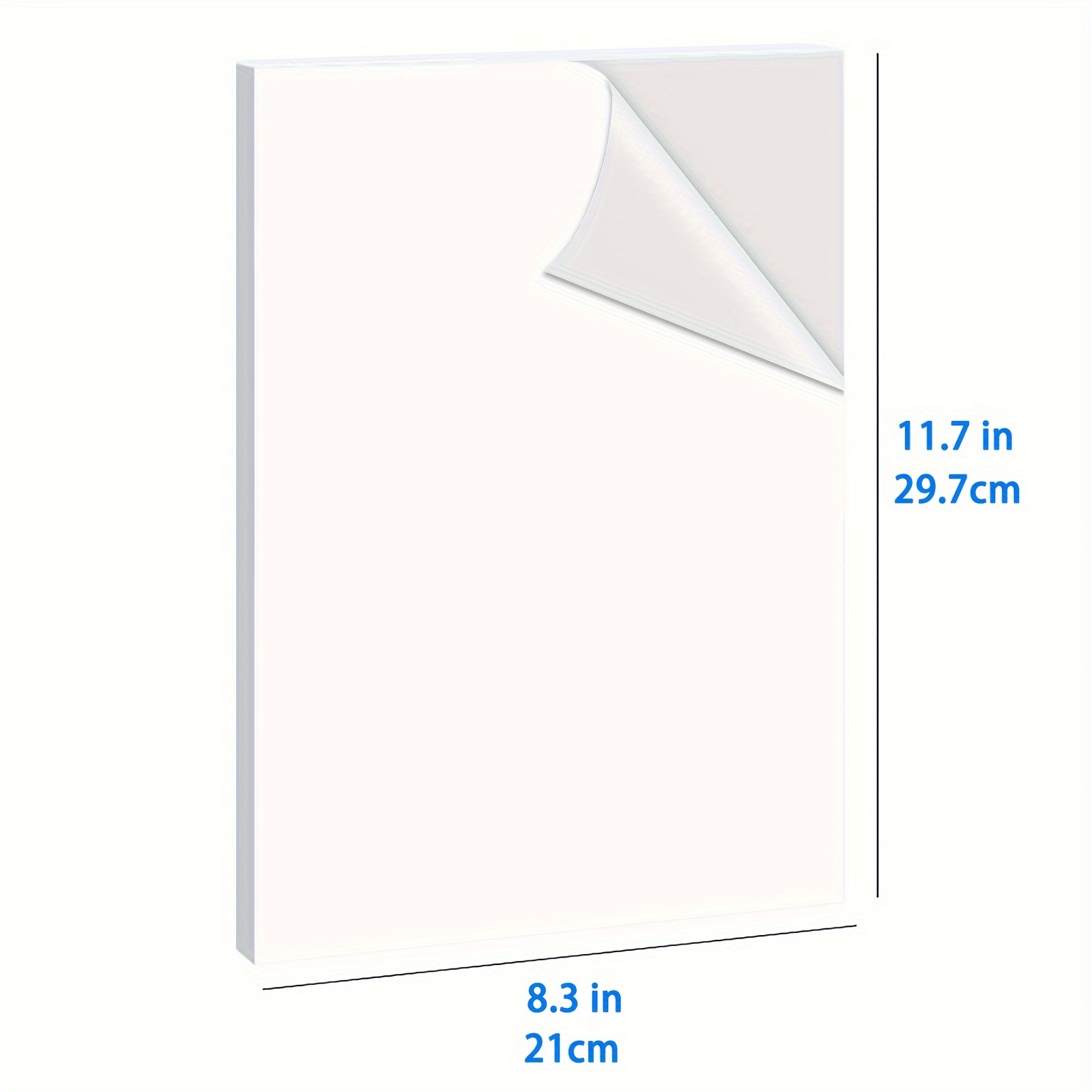 50 Sheets A4 PET Printable Vin - Commercial Vinyl Printing 评论和价格