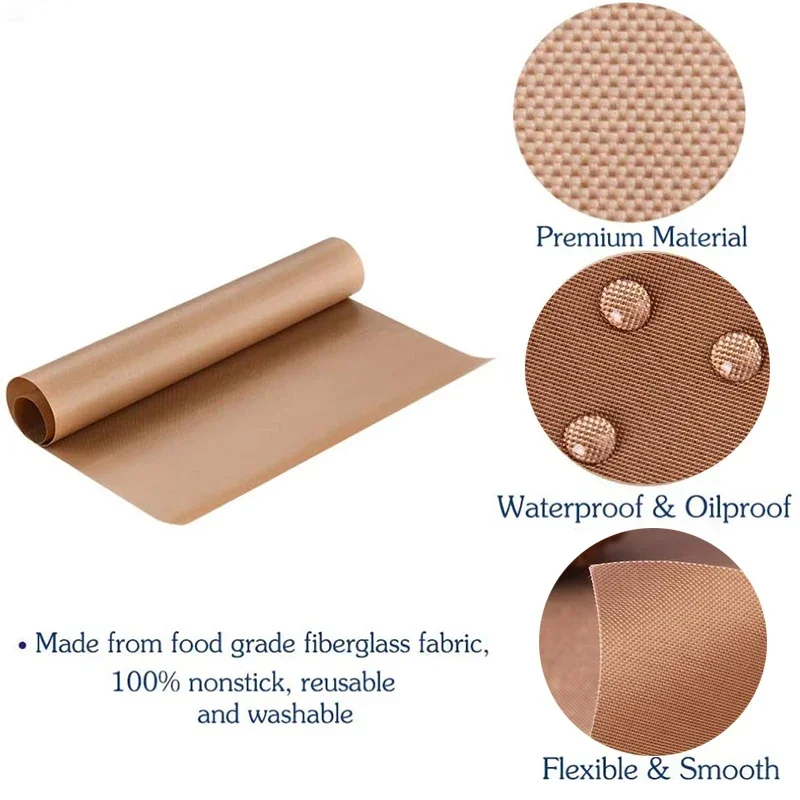 6/7/8/9/10/50pcs Kithchen Bake - Heat Press Teflon Sheet 评论和价格