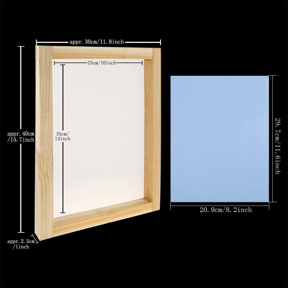 Happy New- Screen Printing Sta - Screen Printing Frame Mesh 评论和价格