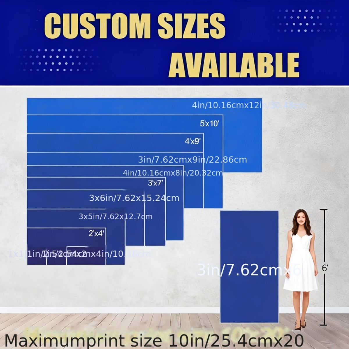 Custom Vinyl Banner Personaliz - Commercial Vinyl Printing 评论和价格