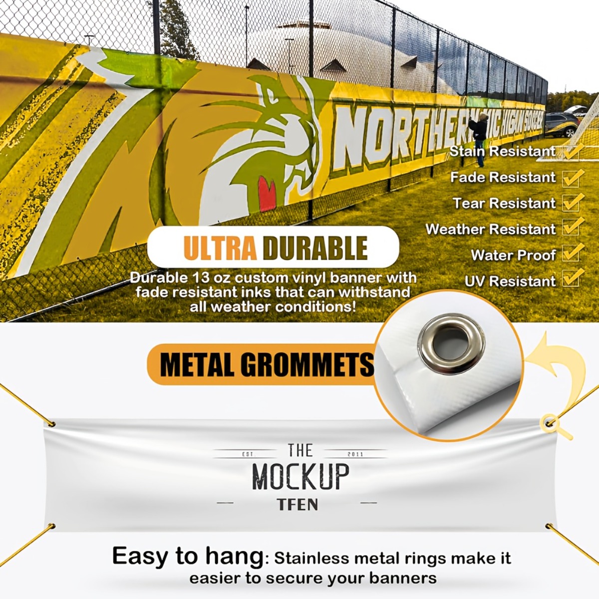 Custom Vinyl Banner Personaliz - Commercial Vinyl Printing 评论和价格