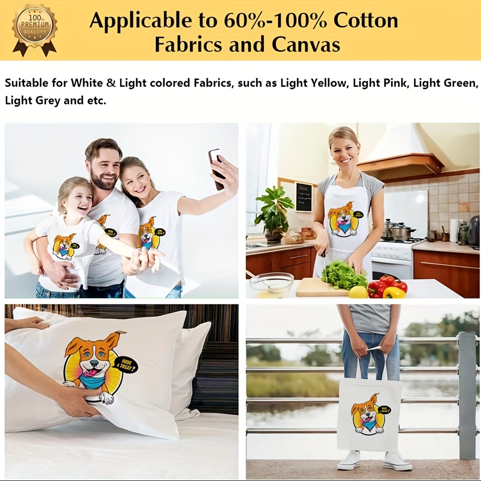 A4 Size Heat Transfer Paper Fo - Commercial Vinyl Printing 评论和价格