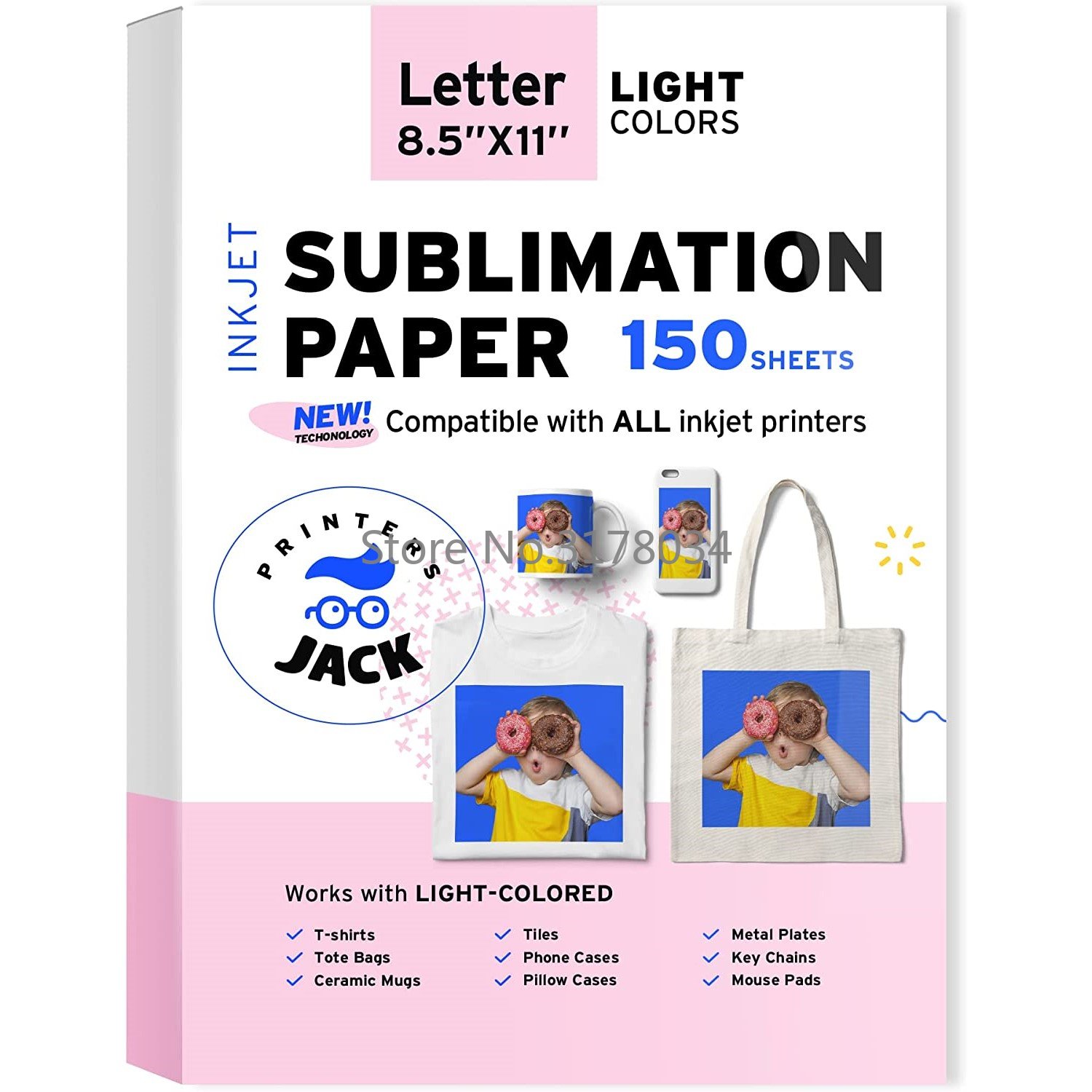 100grams Sublimation Paper Hea - White Toner Transfer Paper 评论和价格