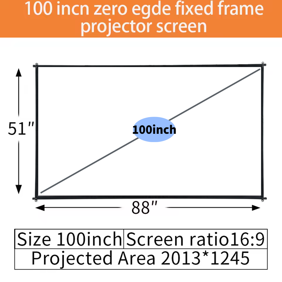 XIAOHUI 100/120 inch ALR Proje - Screen Printing Frame Mesh 评论和价格