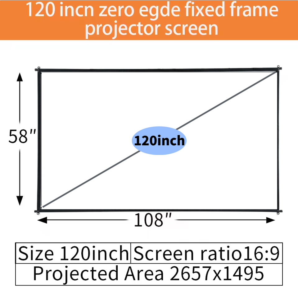 XIAOHUI 100/120 inch ALR Proje - Screen Printing Frame Mesh 评论和价格
