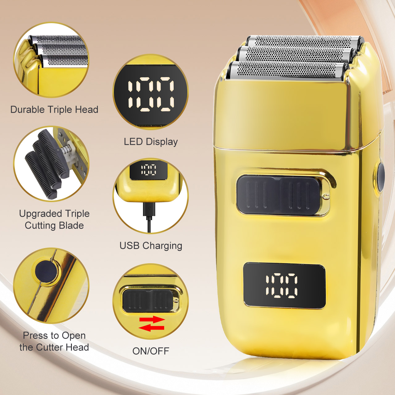 Electric Rechargeable Shaver f - Screen Printing Frame Mesh 评论和价格
