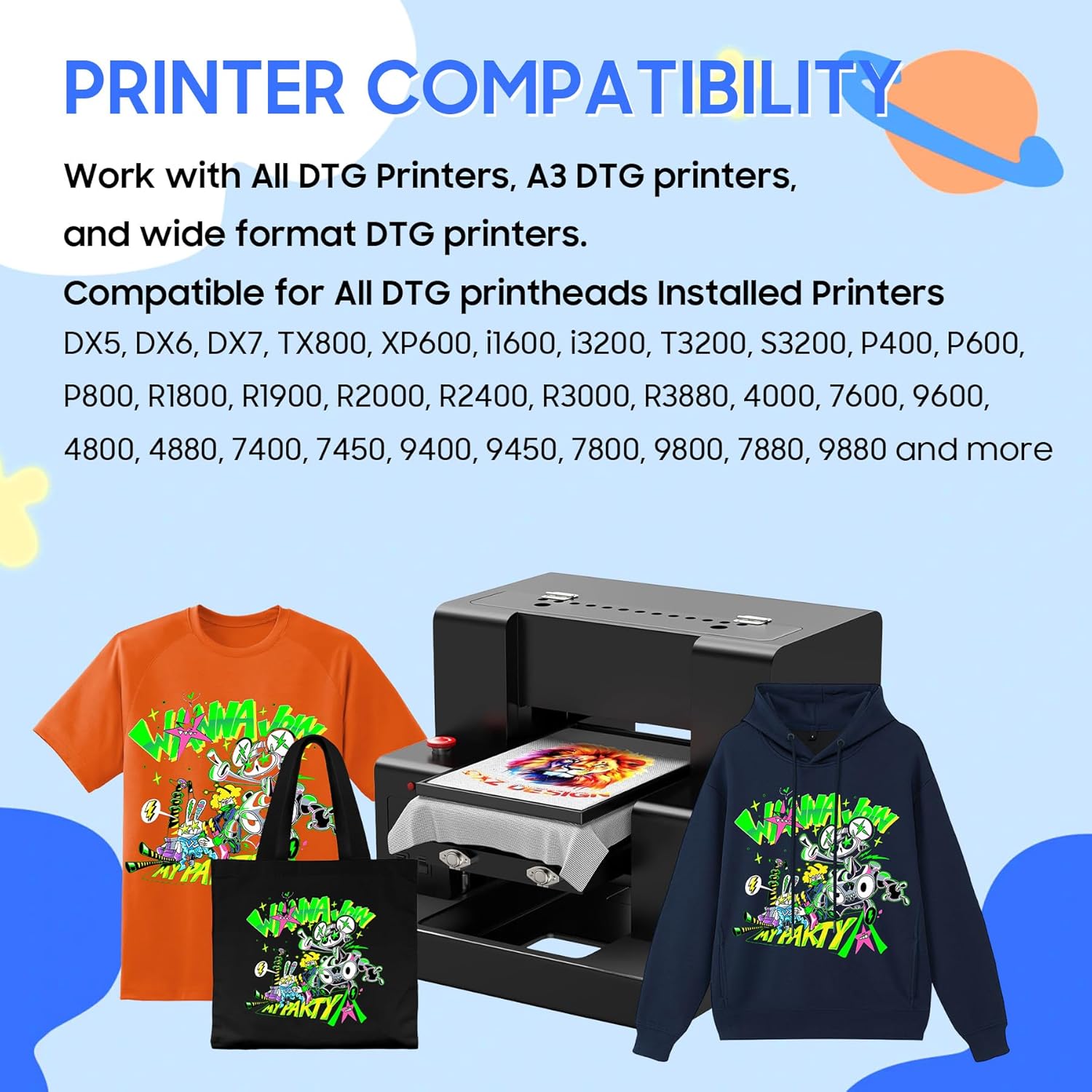 1000ML DTG Ink Direct to Garme - Direct To Garment Ink 评论和价格