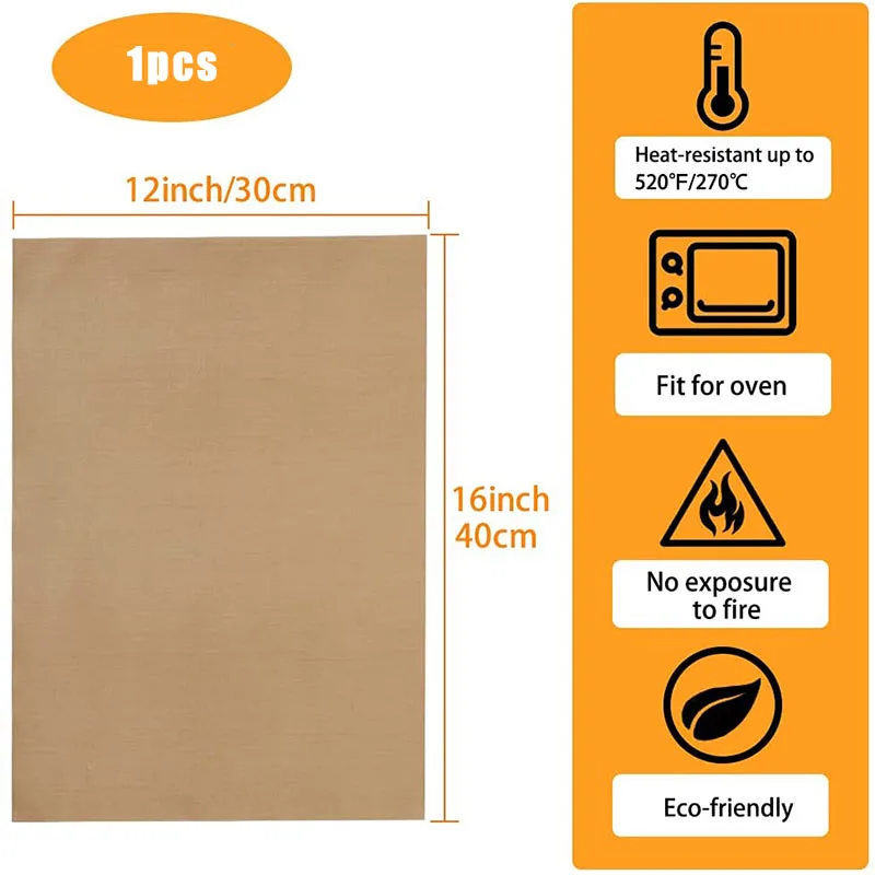 30*40/40*60cm Resuable Resista - Heat Press Teflon Sheet 评论和价格