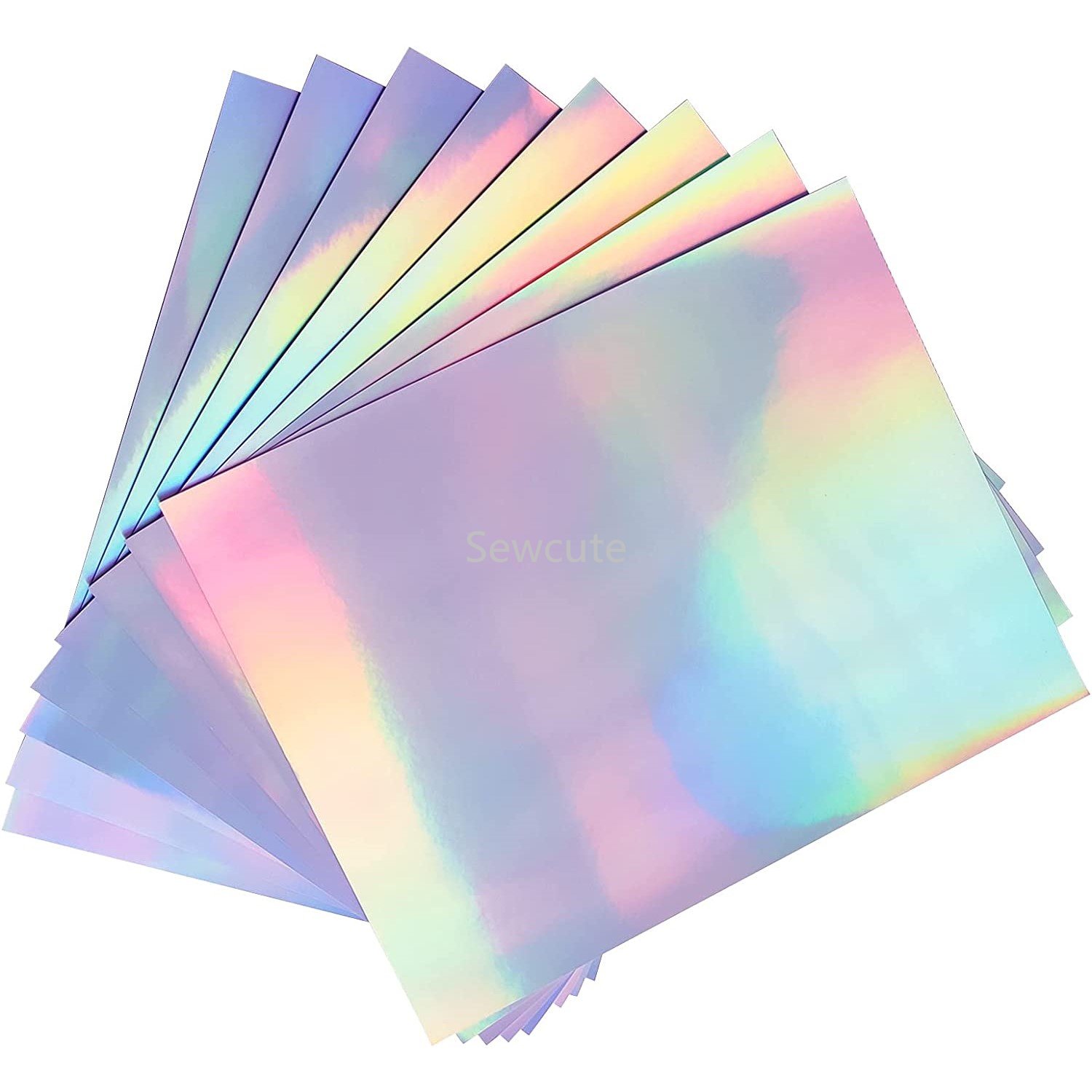 10Sheets Holographic Sticker P - Commercial Vinyl Printing 评论和价格
