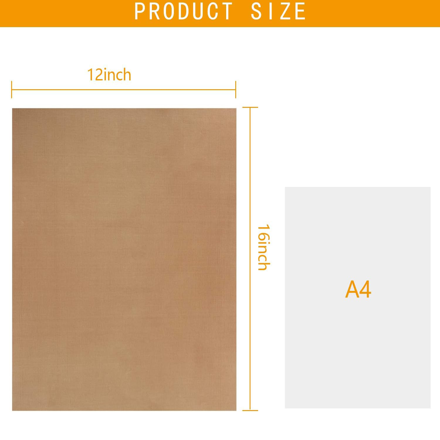Heat Resistant PTFE Sheet for  - Heat Press Teflon Sheet 评论和价格