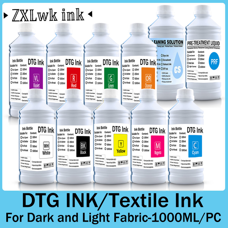 DTG Ink Textile Refill ink for - Direct To Garment Ink 评论和价格